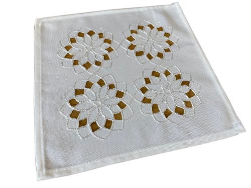 Serwetka 25x25 cm Apollo Biały