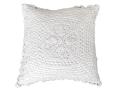 Poszewka 40x40 cm - szydełko BIAŁA