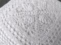 Poszewka 40x40 cm - szydełko BIAŁA