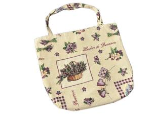 Torba gobelinowa Lawenda Prowansja 42x40 cm - torba na zakupy