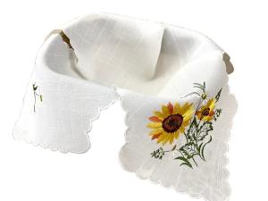 Serwetka na pieczywo 44x44 cm Słonecznik