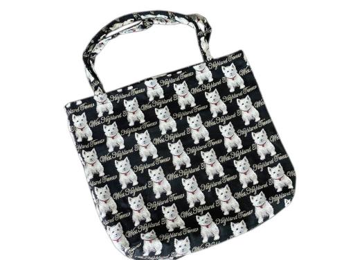 Torba gobelinowa na zakupy West Highland Terrier 42x40 cm