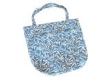 Torba gobelinowa Niebieskie liście 42x40 cm - torba na zakupy