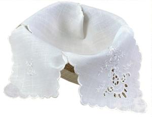 Serwetka na pieczywo 44x44 cm biała