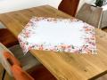 Obrus 85x85 cm z kwiecistym nadrukiem