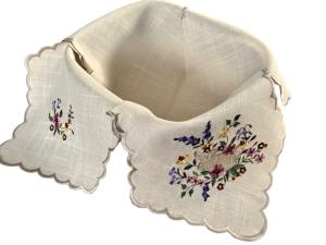 Serwetka na pieczywo 45x45 cm beżowa wielkanocna