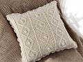 Poszewka bawełniana 40x40 cm ręcznie robiona