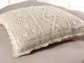 Poszewka bawełniana 40x40 cm ręcznie robiona