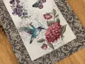 Bieżnik gobelinowy 40x100 cm Kolibry i Motyle