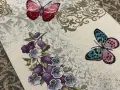 Bieżnik gobelinowy 40x100 cm Kolibry i Motyle