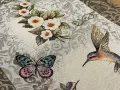 Bieżnik gobelinowy 45x140 cm Kolibry i Motyle