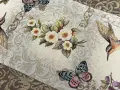 Bieżnik gobelinowy 45x140 cm Kolibry i Motyle