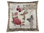 Poszewka gobelinowa 45x45 cm Kolibry i Motyle