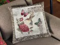 Poszewka gobelinowa 45x45 cm Kolibry i Motyle