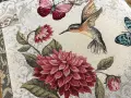 Poszewka gobelinowa 45x45 cm Kolibry i Motyle