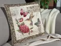 Poszewka gobelinowa 45x45 cm Kolibry i Motyle