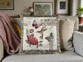Poszewka gobelinowa 45x45 cm Kolibry i Motyle