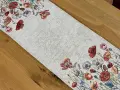 Bieżnik gobelinowy 40x100 cm Maki i Polne Kwiaty
