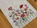 Bieżnik gobelinowy 45x140 cm Maki i Polne Kwiaty