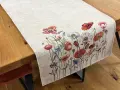 Bieżnik gobelinowy 45x140 cm Maki i Polne Kwiaty