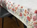 Obrus gobelinowy 140x240 cm Maki i Polne Kwiaty