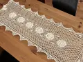 Bieżnik szydełkowy 50x140 cm ecru