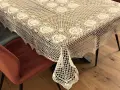Obrus szydełkowy 150x260 cm ecru