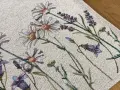 Bieżnik gobelinowy 40x100 cm Margerytki i Lawenda