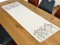 Bieżnik gobelinowy 45x140 cm Margerytki i Lawenda