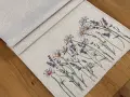 Bieżnik gobelinowy 45x140 cm Margerytki i Lawenda