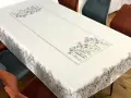 Bieżnik gobelinowy 45x140 cm Margerytki i Lawenda