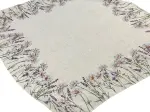 Obrus gobelinowy 100x100 cm Margerytki i Lawenda