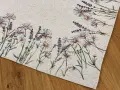 Obrus gobelinowy 100x100 cm Margerytki i Lawenda