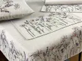 Obrus gobelinowy 140x240 cm Margerytki i Lawenda