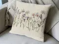 Poszewka gobelinowa 45x45 cm Margerytki i Lawenda