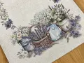 Bieżnik gobelinowy 45x140 cm Lawenda