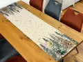 Bieżnik świąteczny gobelinowy 45x180 cm w choinki