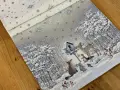 Bieżnik świąteczny gobelinowy 45x180 cm Srebrna Zima