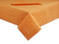 Obrus 140x200 cm z ręczną mereżką POMARAŃCZ